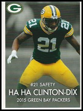2015 Green Bay Packers Police 14 Ha Ha Clinton-Dix